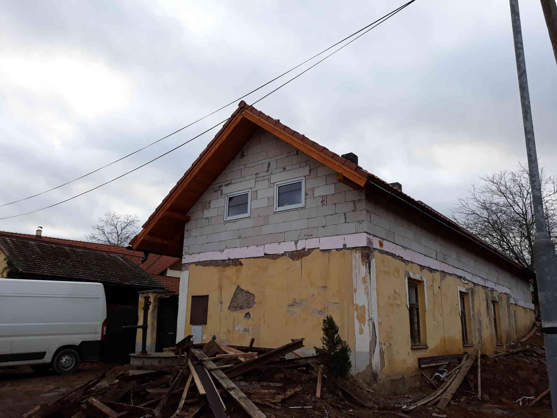 RoofTopProjekt - Rekonstrukce RD Kšely